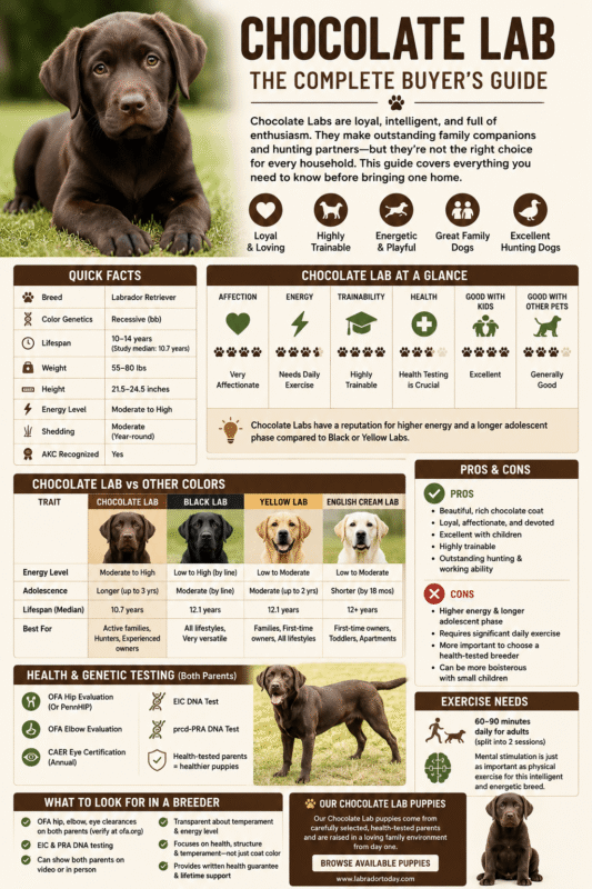 Chocolate Labs
