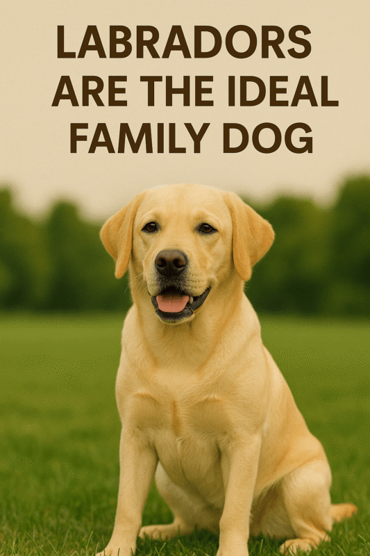 Labradors Are the Best Family Dogs