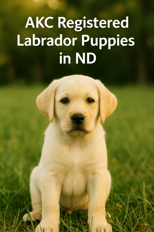 AKC Registered Labrador Puppies in ND