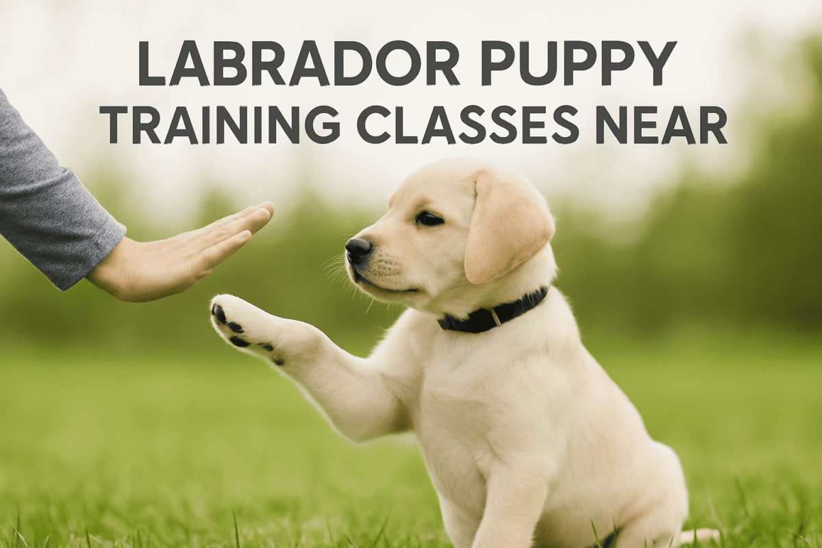 Labrador puppy training classes near