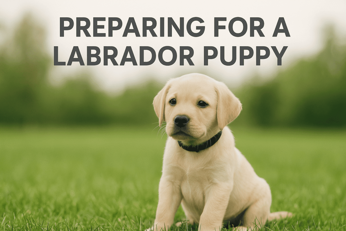Preparing for a Labrador Puppy