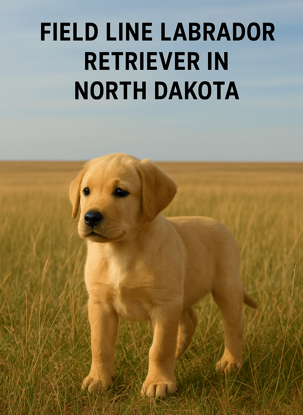 Field Line Labrador Retriever in North Dakota | Hunting Partners